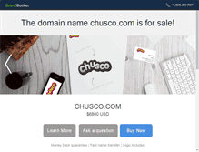 Tablet Screenshot of chusco.com